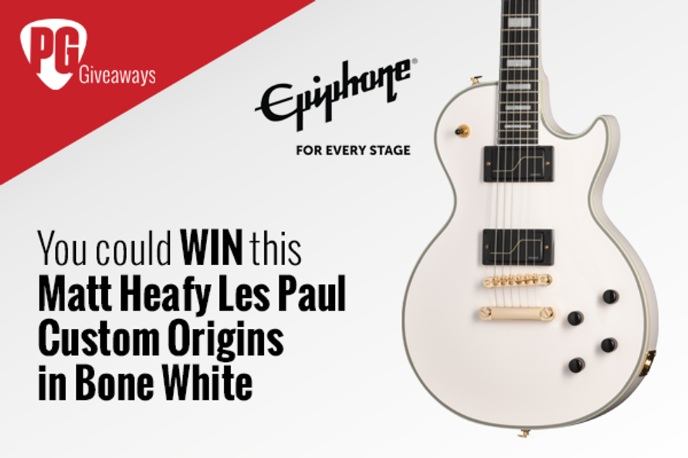 Matt Heafy Les Paul™ Custom Origins Giveaway