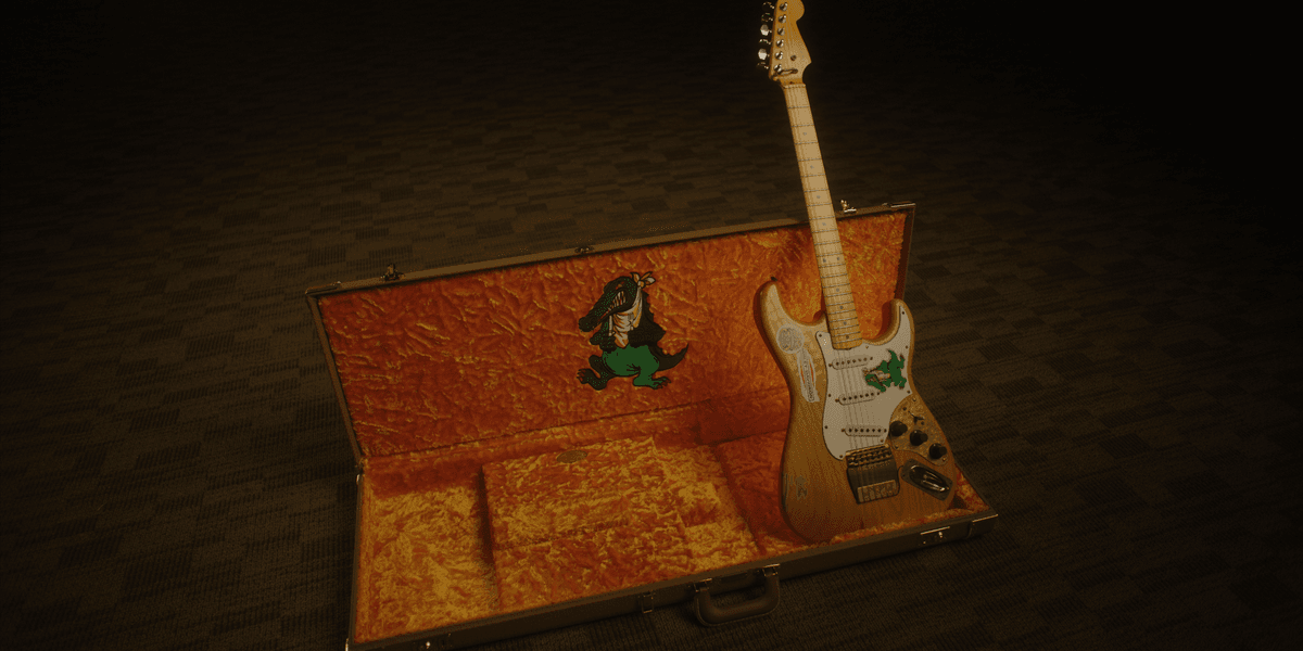Fender Unveils Jerry Garcia Alligator Stratocaster - Premier Guitar