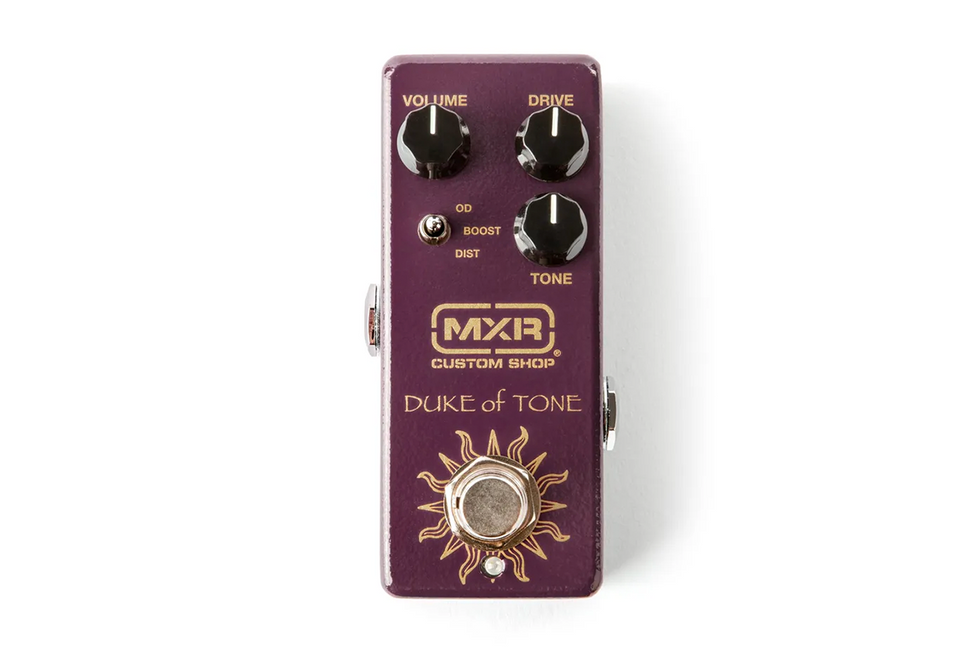 MXR Duke of Tone Guitar Pedal Review Premier Guitar