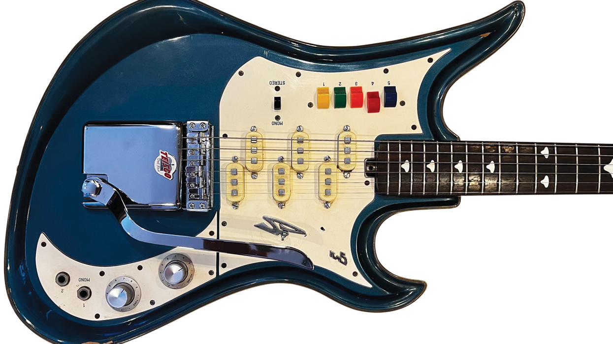 Teisco’s Spectrum—A Rainbow of Switches and Weird Tone Selections