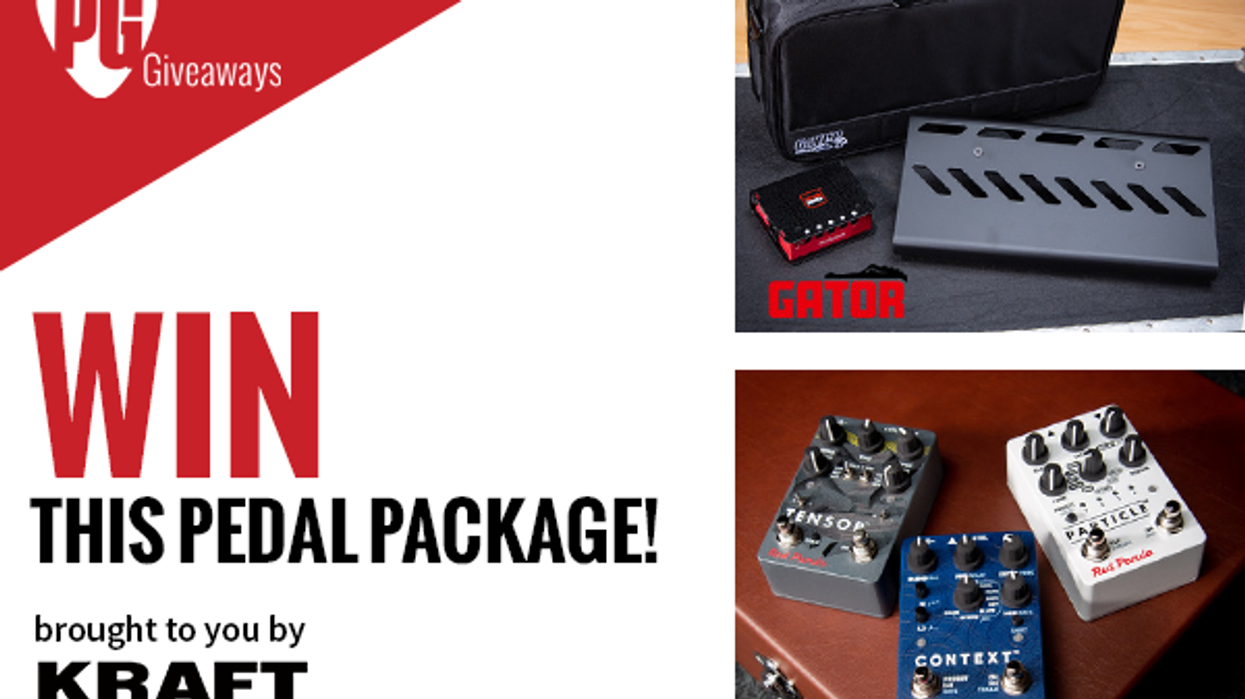 Red Panda & Gator Cases Pedal Package brought to you by Kraft Music