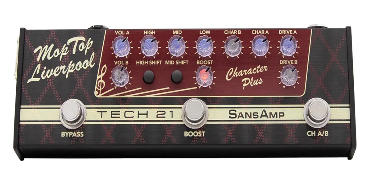Tech 21 SansAmp Character Plus Mop Top Liverpool Review - Premier