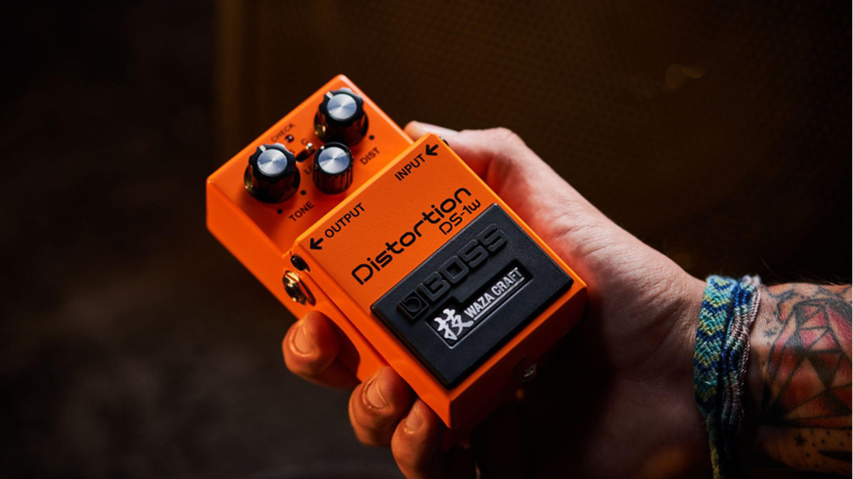 Boss Announces Revamped DS-1, the DS-1W Distortion