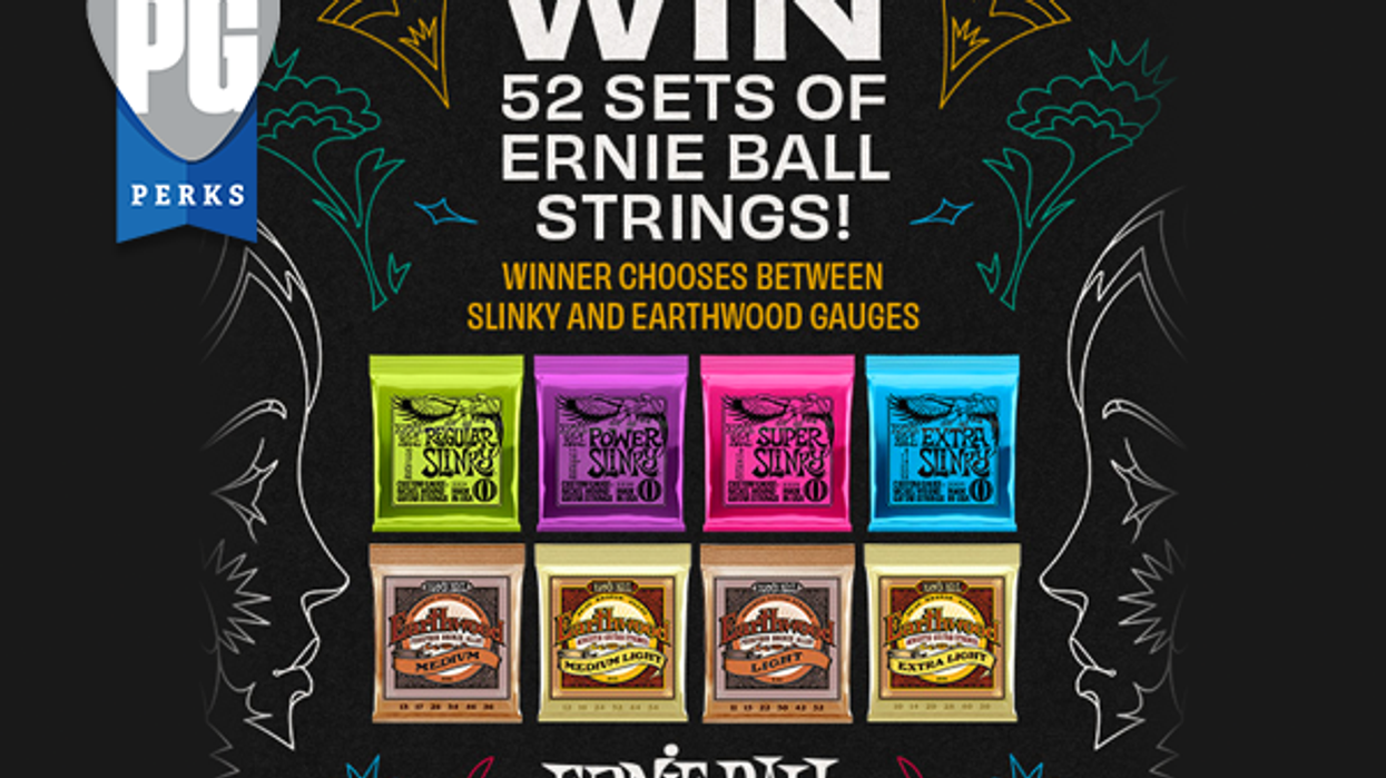 Win 52 Sets of Ernie Ball Strings!
