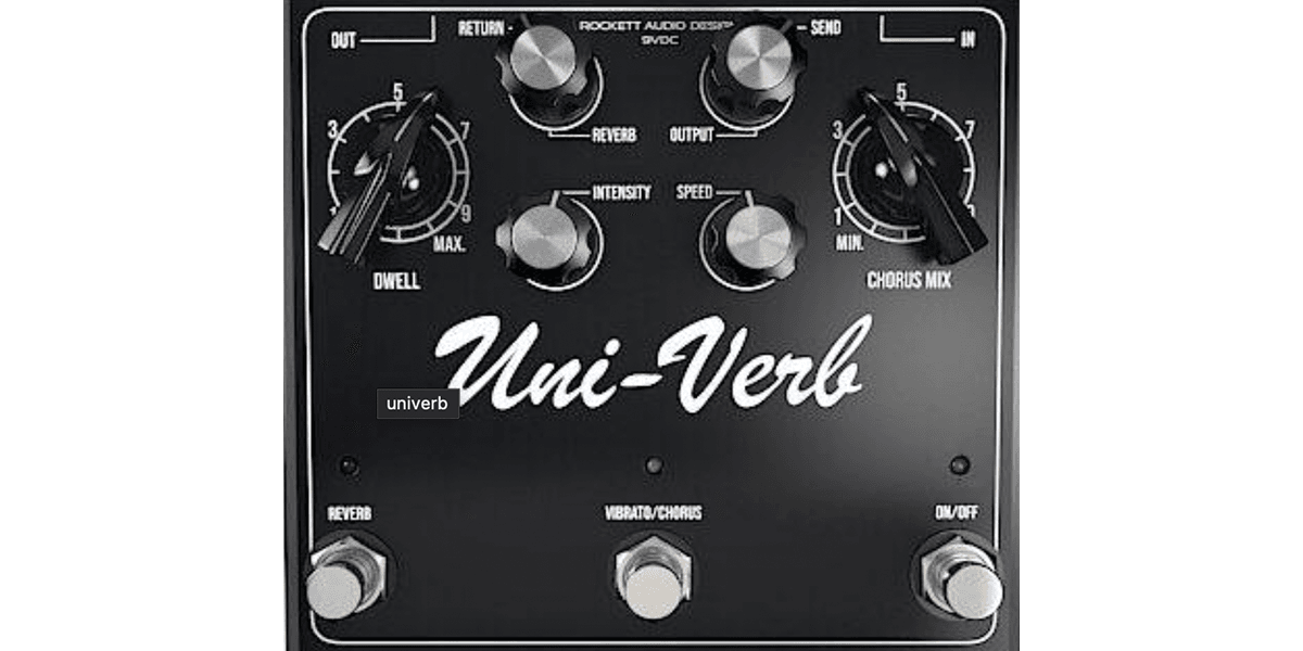 Love the Uni-Vibe? Try J Rockett's Uni-Verb. - Premier Guitar Love the Uni-Vibe? Try J Rockett's Uni-Verb. - Premier Guitar