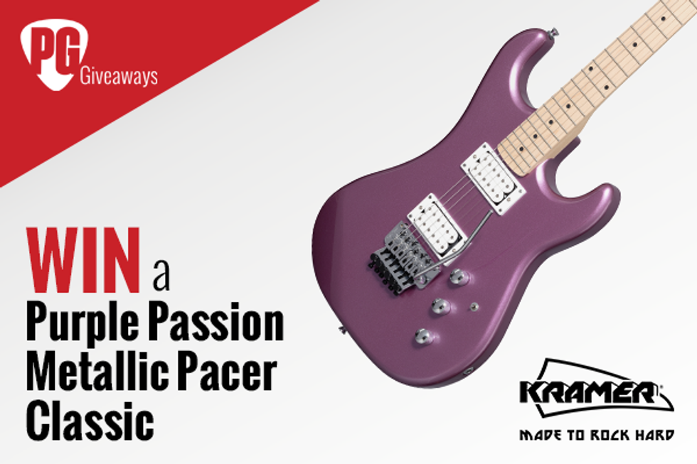 Kramer Purple Passion Pacer Giveaway