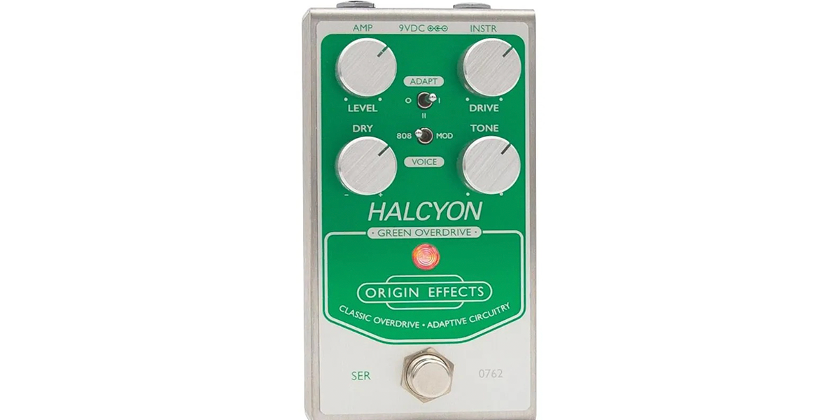 ギター Origin Effects HALCYON GREEN Origin Effects Halcyon Green Overdrive Pedal Review