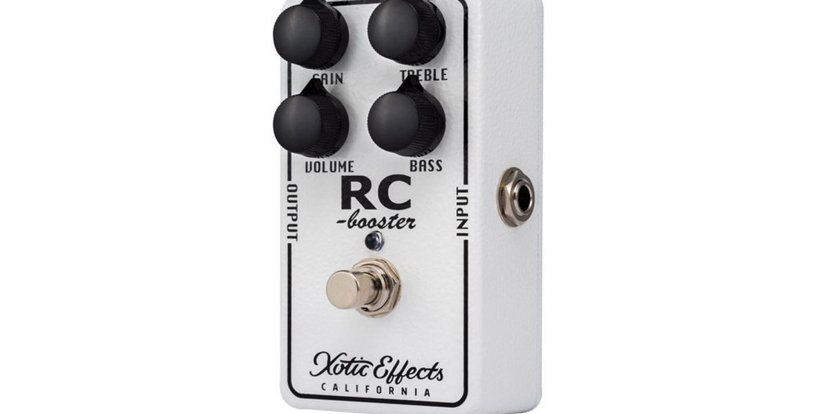 Xotic Effects Introduces Revamped RC Booster