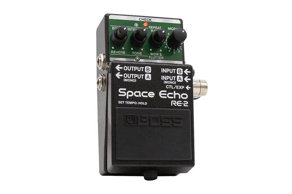 Boss RE-2 Space Echo Pedal Review - Premier Guitar