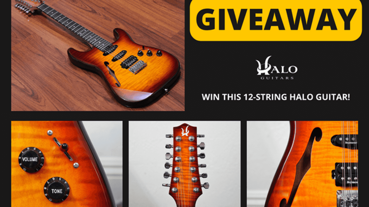 Halo Guitars 12-String CLARUS Giveaway!