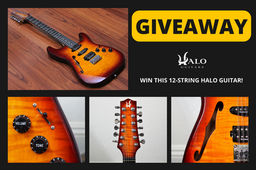 Halo Guitars 12-String CLARUS Giveaway!
