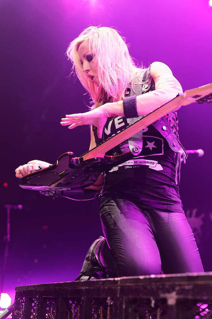 Nita Strauss Conquers the World Premier Guitar