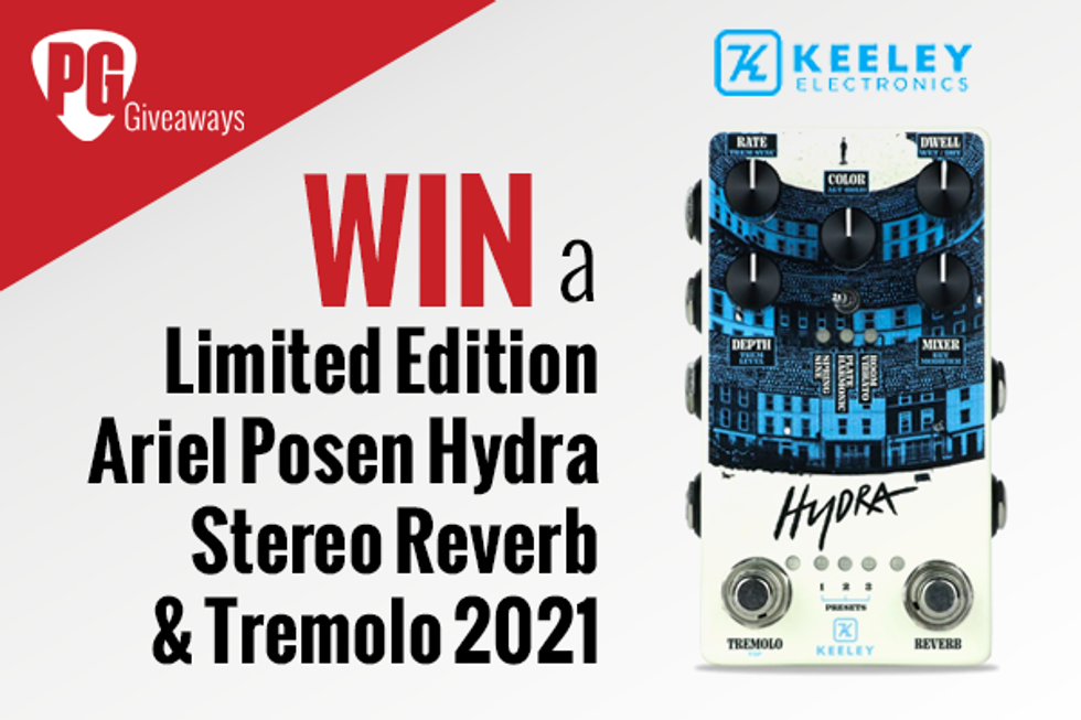 Ariel Posen Hydra Giveaway from Keeley Electronics