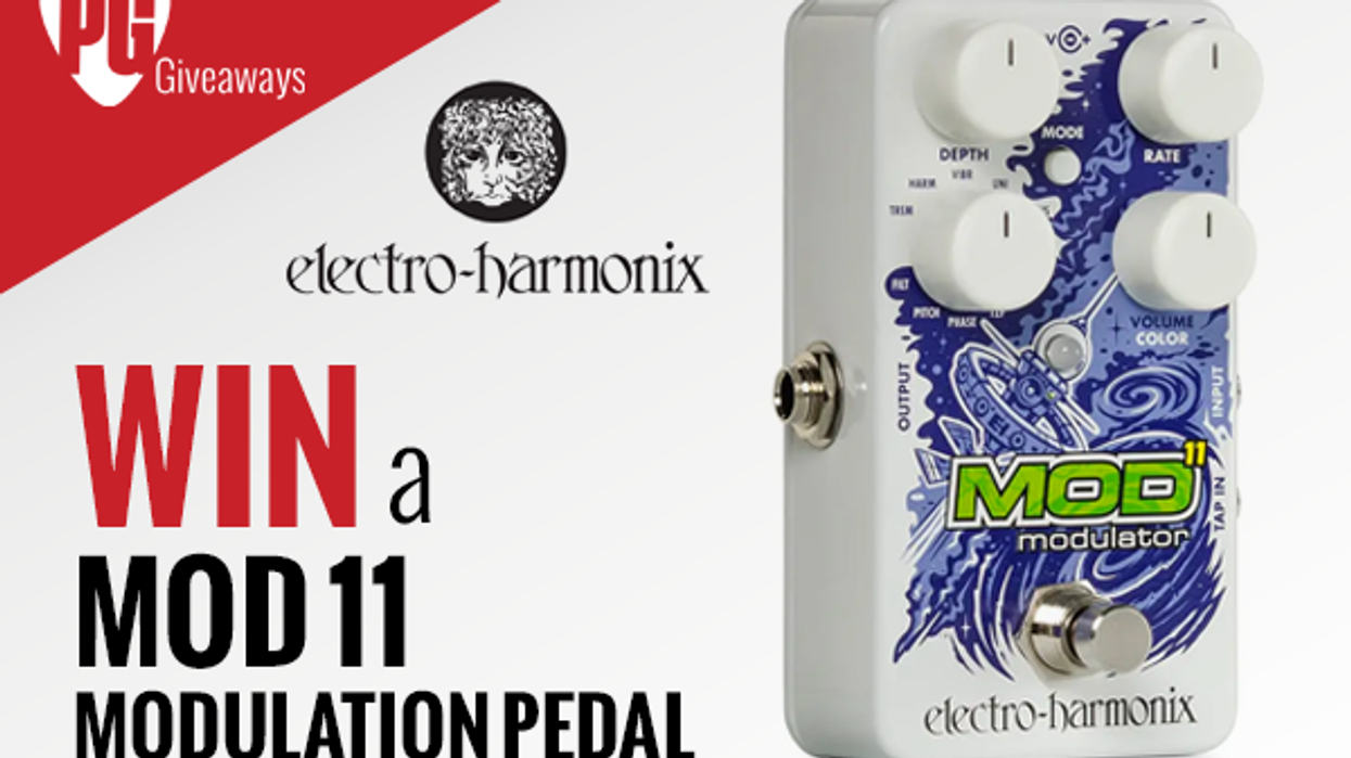 Free Pedal Giveaway: Electro-Harmonix Mod 11