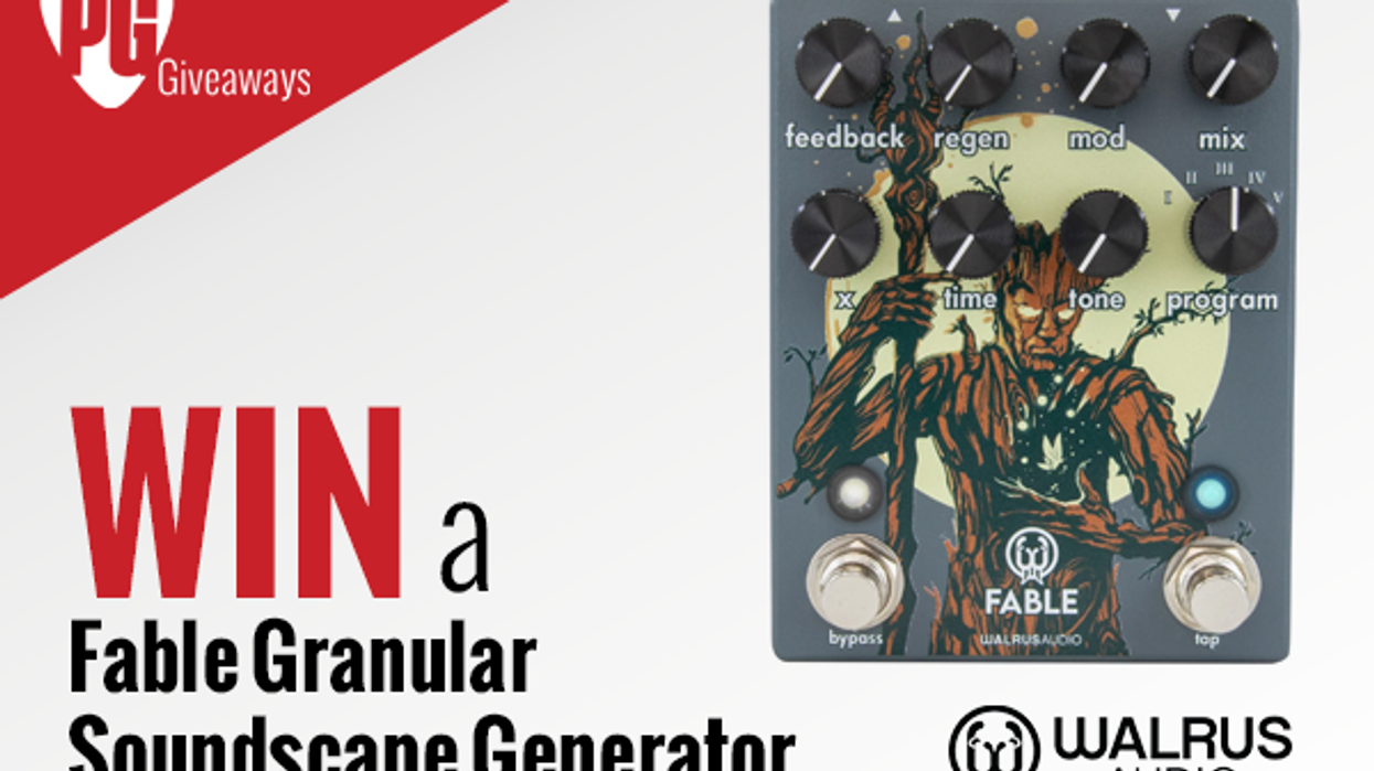 Walrus Audio Fable Giveaway