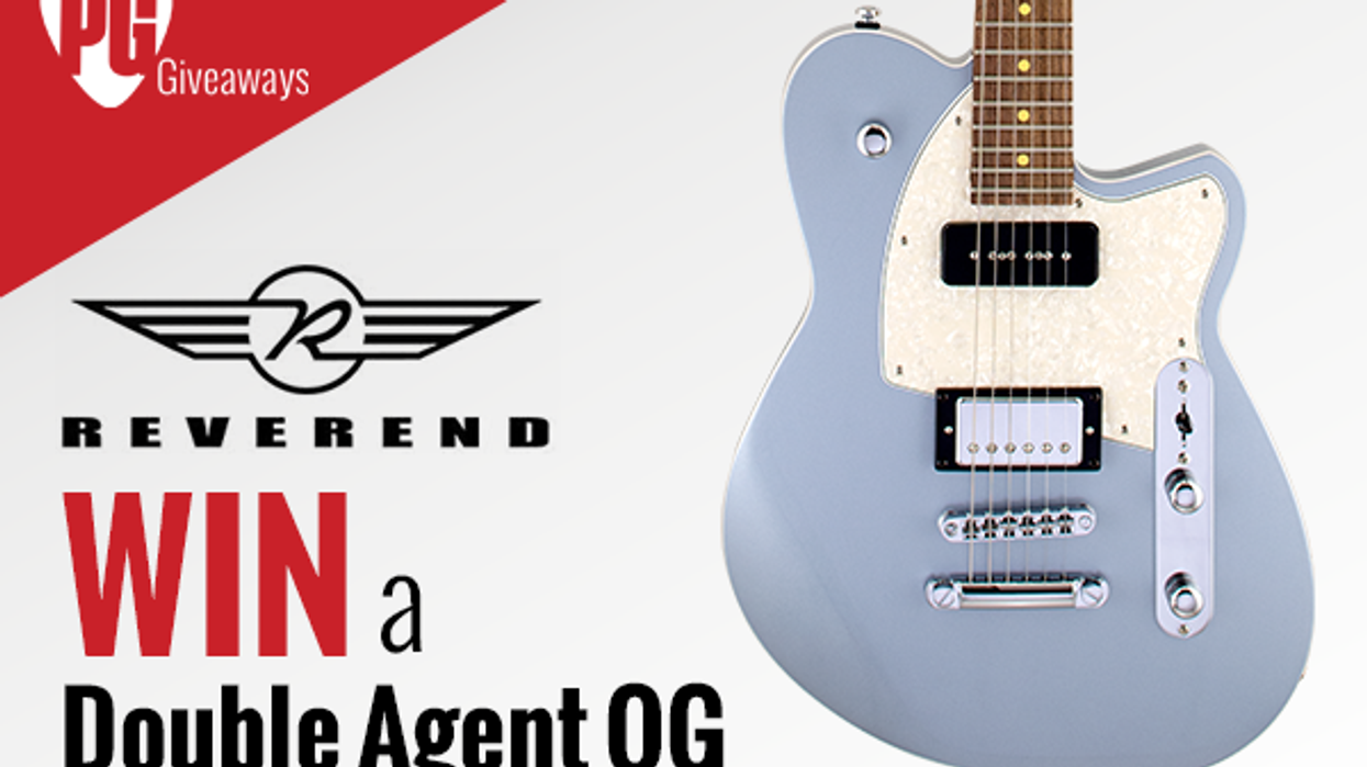 Reverend Guitars Double Agent OG Giveaway!