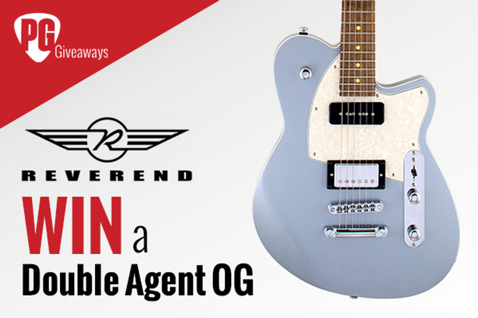 Reverend Guitars Double Agent OG Giveaway!