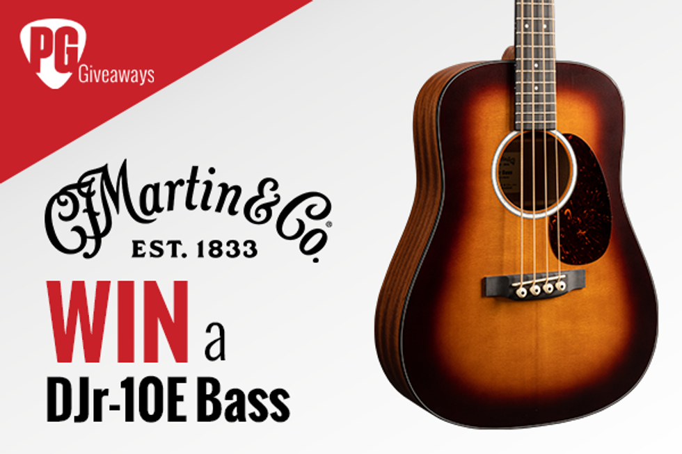 Martin D Jr-10E Bass Giveaway!