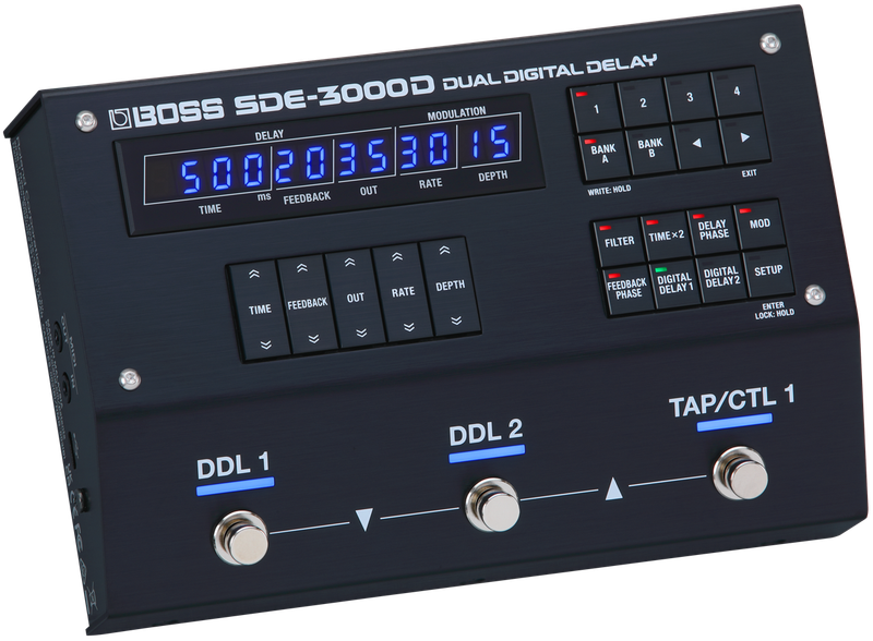 ギター BOSS SDE-3000D DUAL DIGITAL DELAY BOSS SDE-3000D Dual Digital Delay | Official Video - YouTube