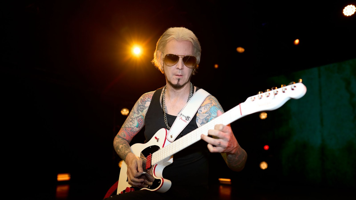 Fender and John 5 Unveil Signature Ghost Telecaster