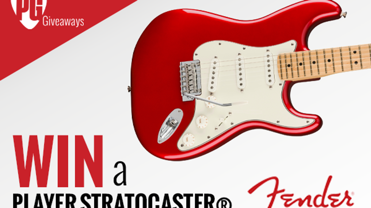 Fender Player Series Stratocaster Giveaway!