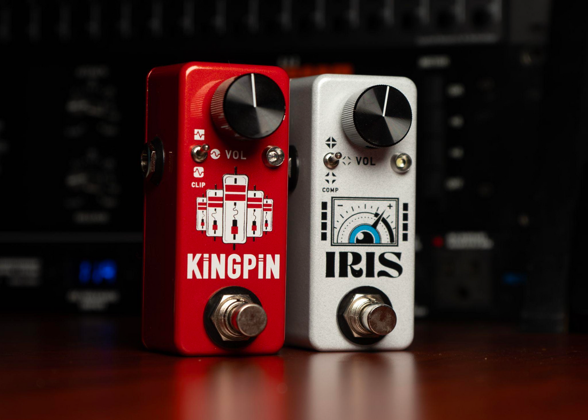 CopperSound Introduces Kingpin and Iris Pedals