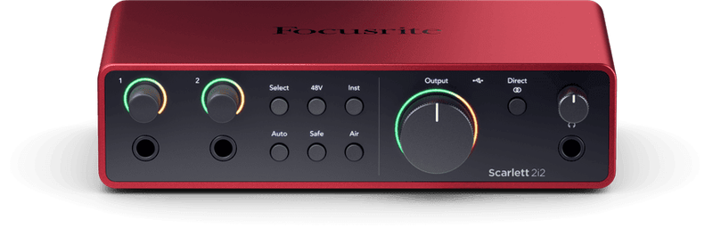 New Scarlett Solo, 2i2, 4i4 Interfaces by Focusrite - Premier Guitar
