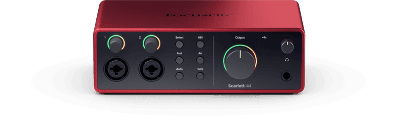 New Scarlett Solo, 2i2, 4i4 Interfaces by Focusrite - Premier Guitar