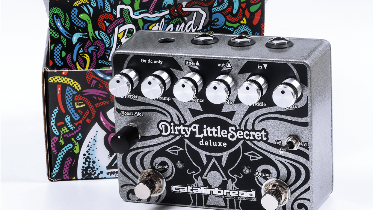 Catalinbread Dirty Little Secret Deluxe - Premier Guitar Catalinbread Dirty Little Secret Deluxe - Premier Guitar