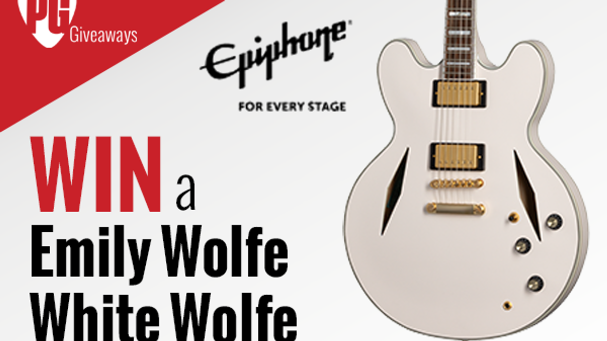 WIN an Epiphone Emily Wolfe Signature Sheraton!