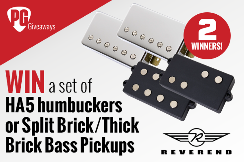 Reverend Pickup Giveaway!