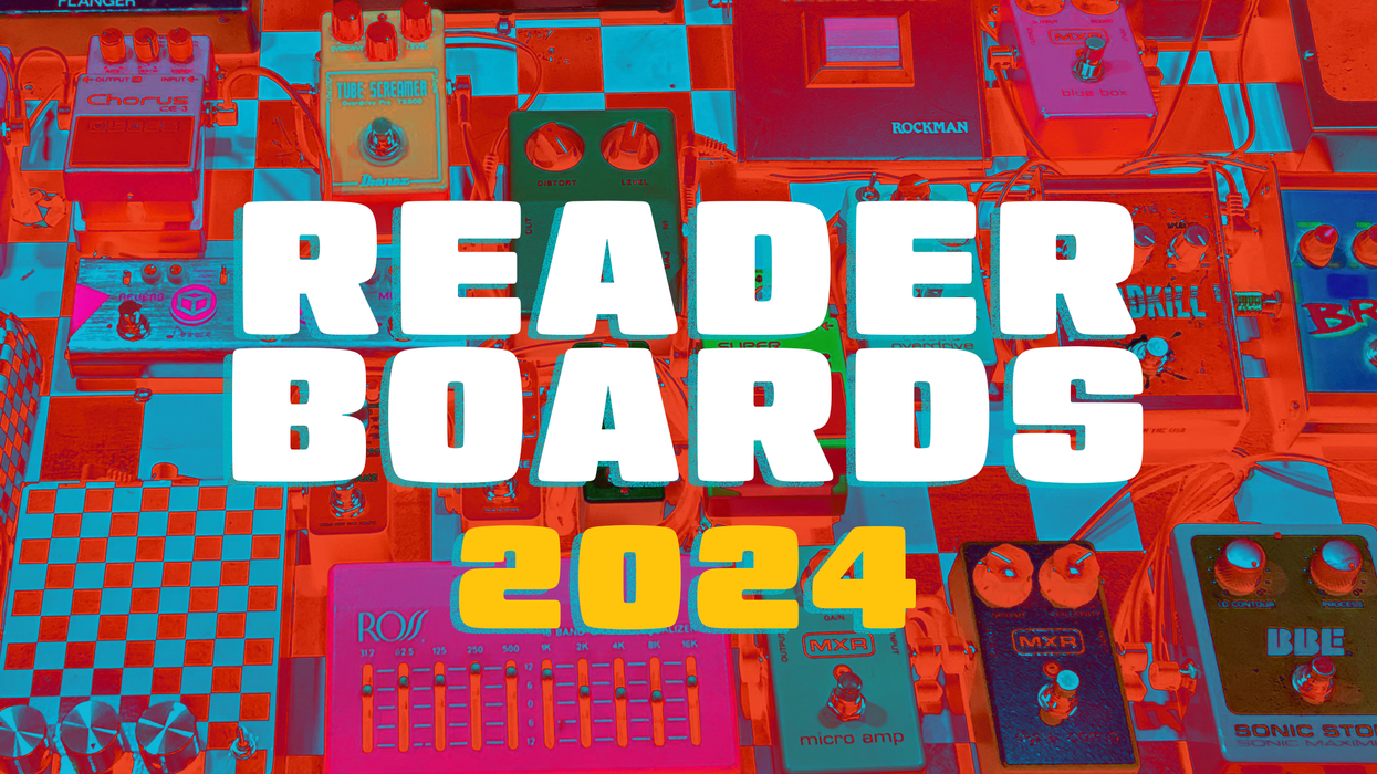 Reader Pedalboards 2024: From the Fuzzy to the Checkered