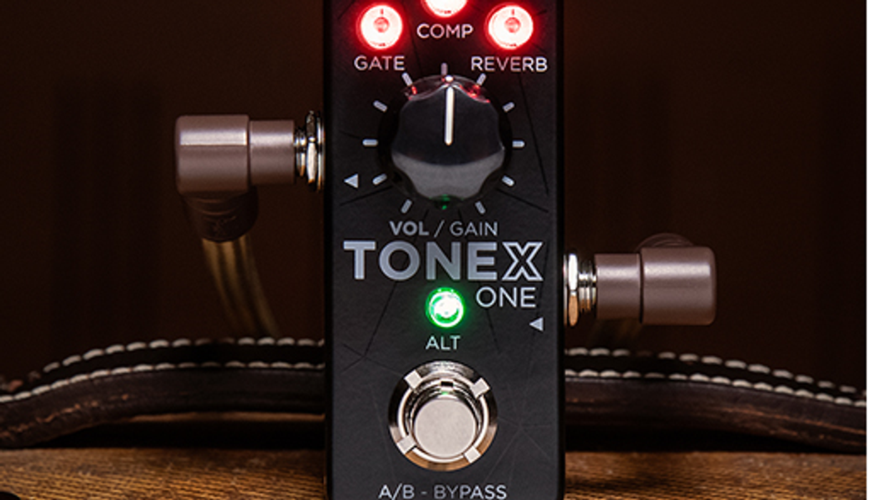 IK Multimedia Announces the TONEX ONE