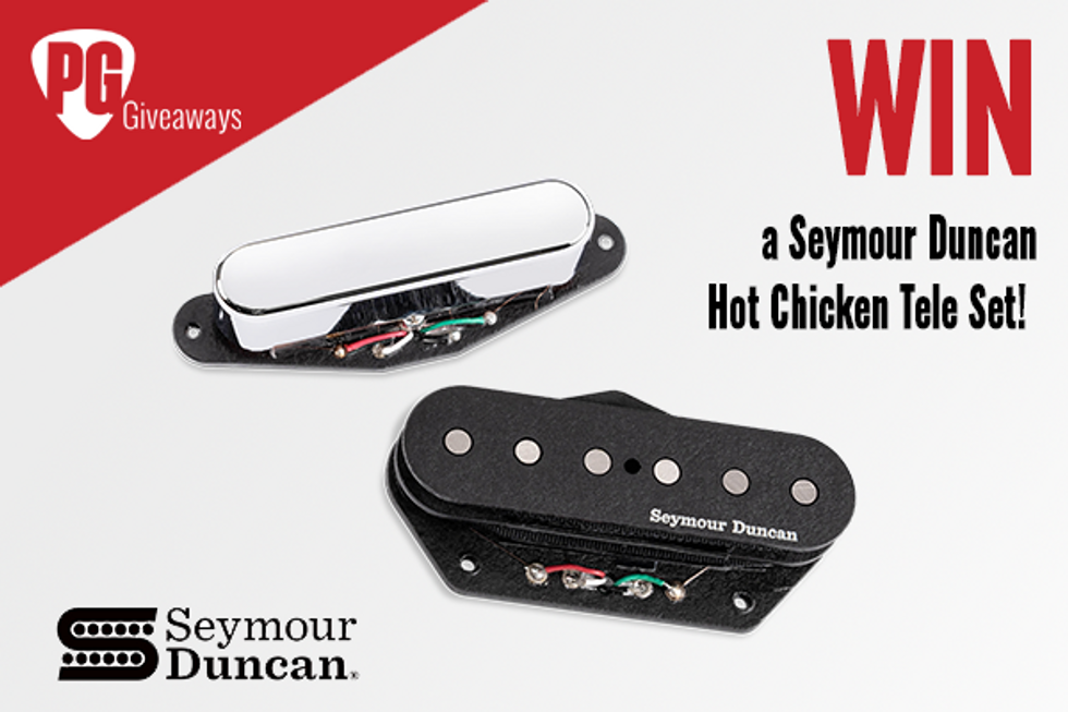 WIN a Hot Chicken Tele Set from Seymour Duncan!