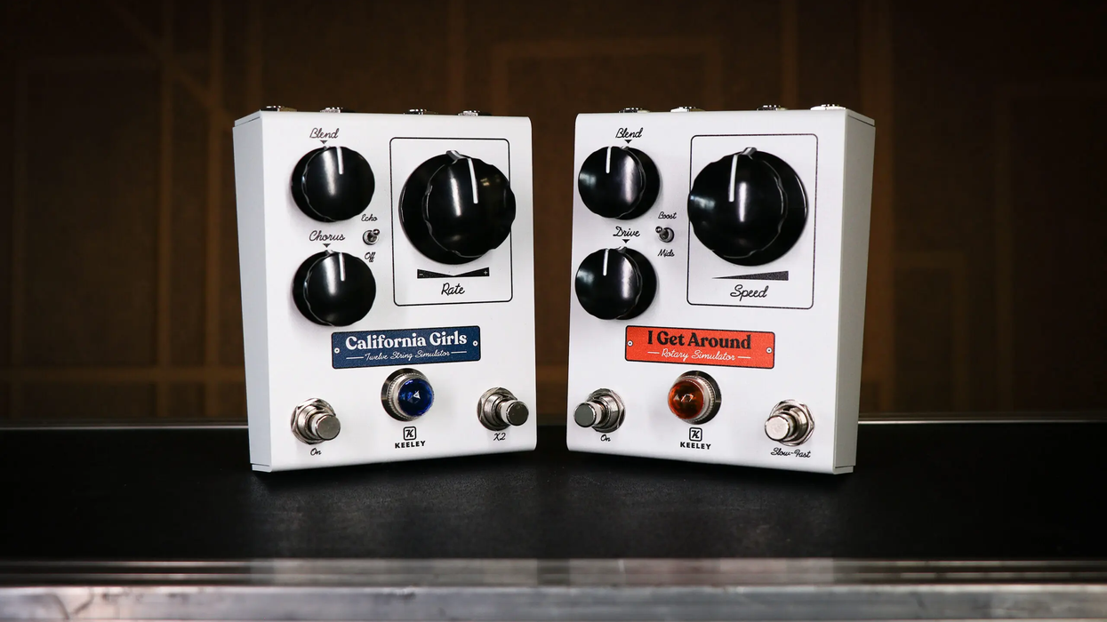 Keeley Electronics Introduces Beach Boys Inspired Pedals