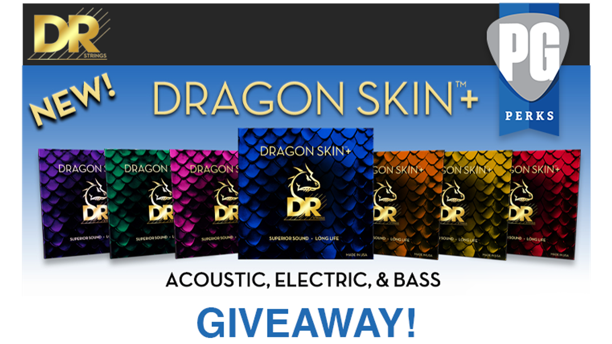 DR Strings Dragon Skin+ Giveaway