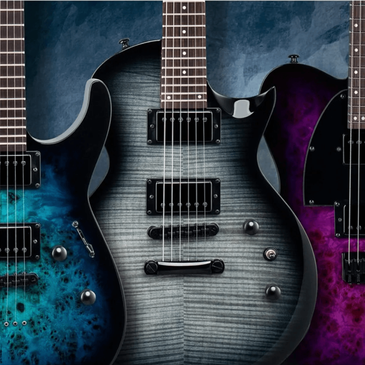 ESP LTD M-200DX Electric Guitar - Purple Burst - Premier Guitar ESP LTD M-200DX Electric Guitar - Purple Burst - Premier Guitar