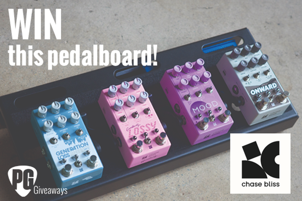 Win This Chase Bliss Pedalboard!