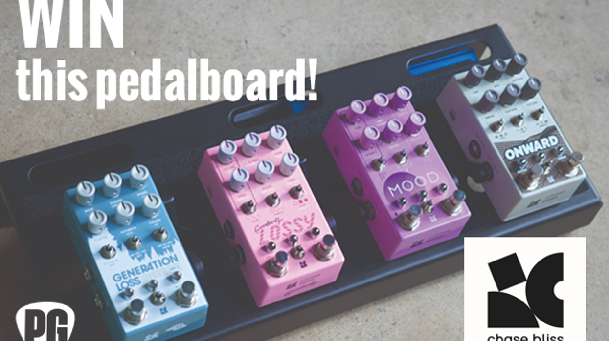 Win This Chase Bliss Pedalboard!