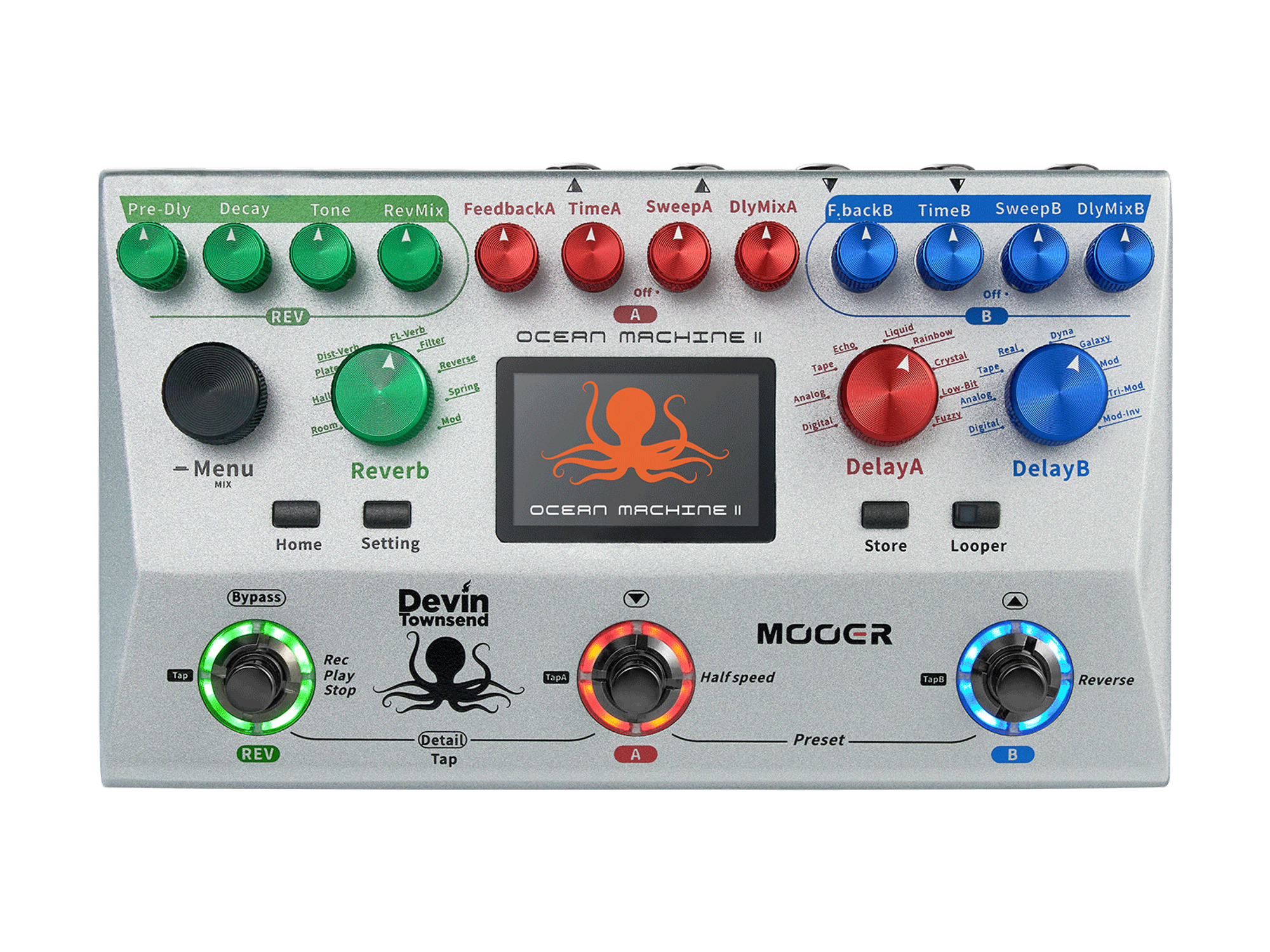 MOOER Ocean Machine II & Devin Townsend: New Collaboration MOOER Ocean Machine II & Devin Townsend: New Collaboration