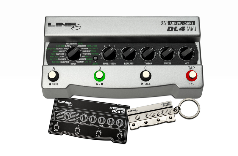 Line 6 DL4 25th Anniversary Silver Giveaway - Premier Guitar