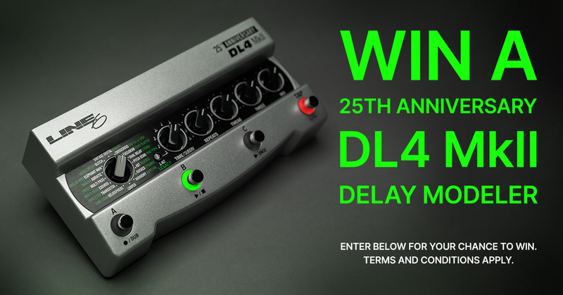 ギター LINE 6 DL4 Line 6 DL4 MkII Silver Limited-Edition 25th Anniversary