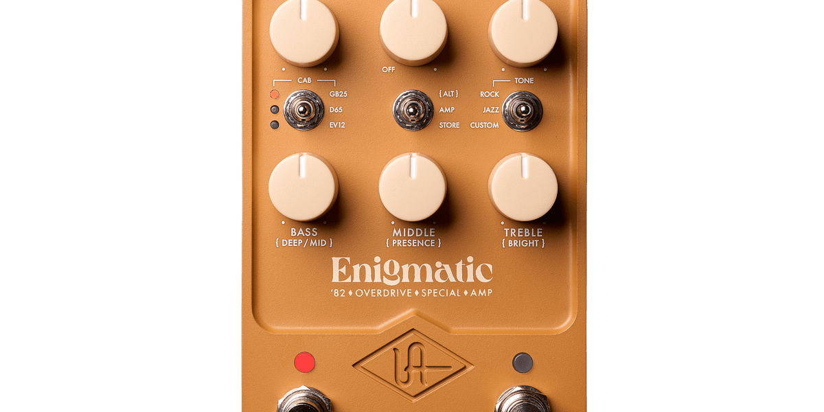 UAFX Enigmatic '82 Overdrive Special Guitar Pedal Review - Premier UAFX Enigmatic '82 Overdrive Special Guitar Pedal Review - Premier