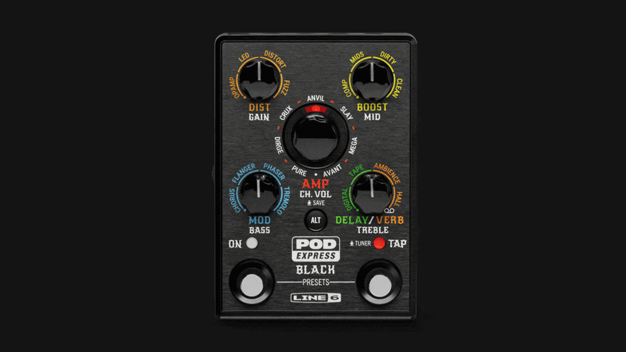 Line 6 Introduces the POD Express Black