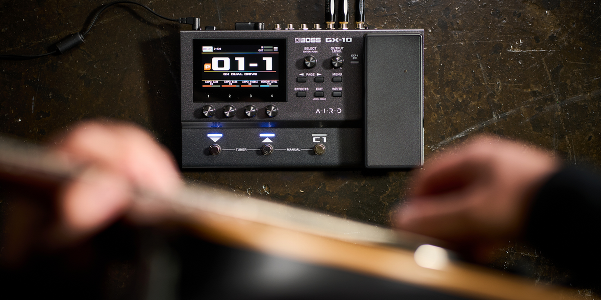 Introducing the BOSS GX-10 Guitar Effects Processor - Premier Guitar Introducing the BOSS GX-10 Guitar Effects Processor - Premier Guitar