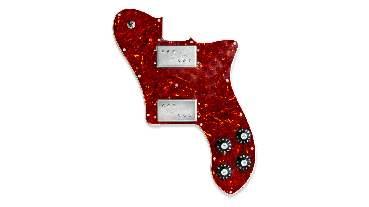 Fralin Announces Prewired Telecaster Deluxe ’72 Pickguard