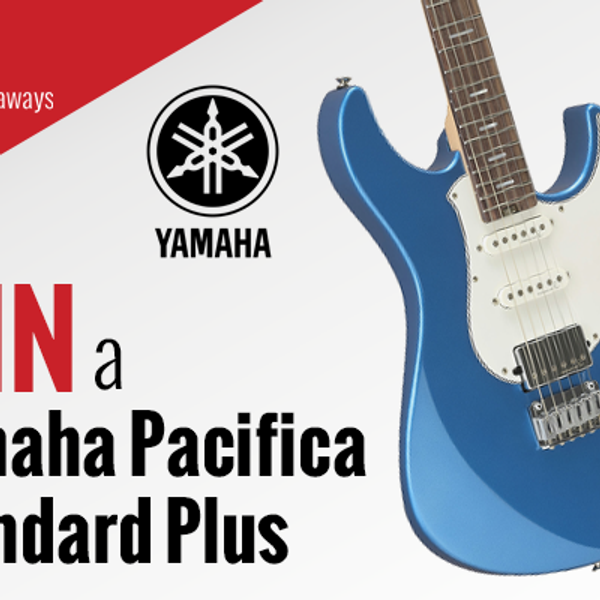 New Giveaway: Win the Yamaha Pacifica Standard Plus!