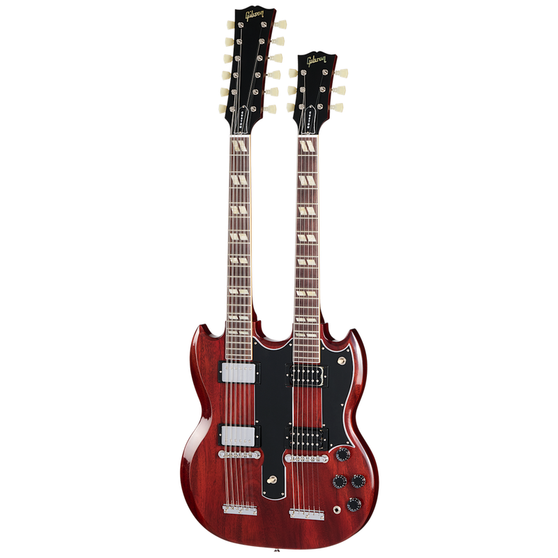 ショーン Gibson Custom Shop EDS-1275 Double Neck Heritage Cherry