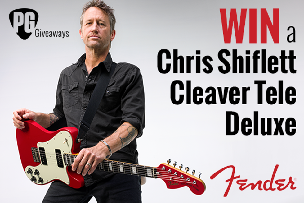 Win a Chris Shiflett Cleaver Tele Deluxe!