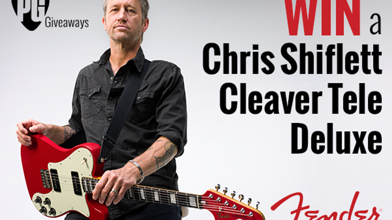 Win a Chris Shiflett Cleaver Tele Deluxe!